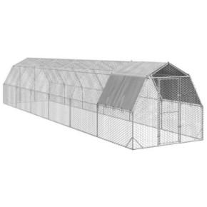 Hambar Pui 2,5x12m - Oțel Galvanizat cu Livrare Gratuită