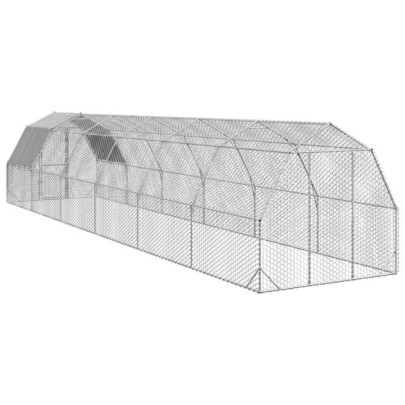 Hambar Pui 2,5x12m - Oțel Galvanizat cu Livrare Gratuită