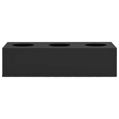 Cutie Flori Birou Oțel Antracit - Livrare Gratuită