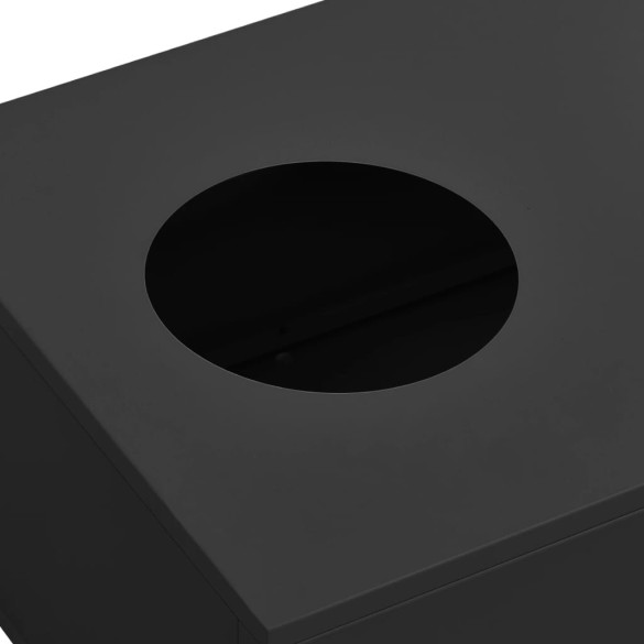 Cutie Flori Birou Oțel Antracit - Livrare Gratuită