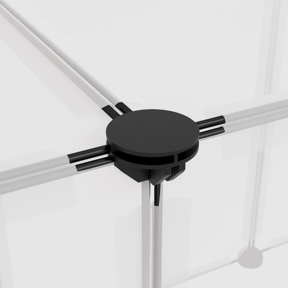 Cușcă Transparentă pentru Animale Mici, PP și Oțel | Livrare Gratuită