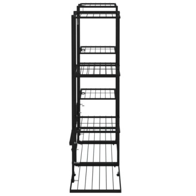 Suport Flori Metalic Negru - Rafat Plantas Interior/Exterior