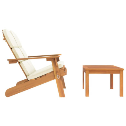Set Mobilier Grădină Adirondack - Lemn Acacia - Livrare Gratuită