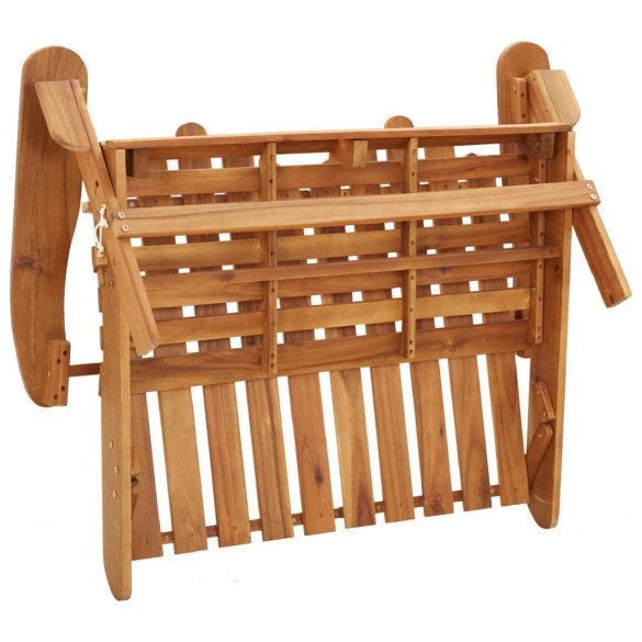 Set Mobilier Grădină Adirondack - Lemn Acacia - Livrare Gratuită