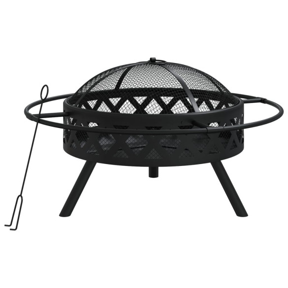 Vatră de Foc XXL 70 cm Oțel - Livrare Gratuită Vatră de Foc XXL 70 cm Oțel - Livrare Gratuită