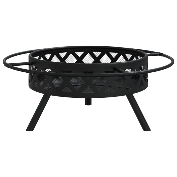 Vatră de Foc XXL 70 cm Oțel - Livrare Gratuită Vatră de Foc XXL 70 cm Oțel - Livrare Gratuită
