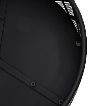 Vatră de Foc XXL 70 cm Oțel - Livrare Gratuită