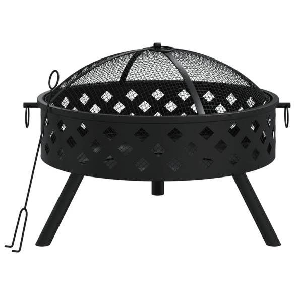 Vatră de Foc XXL, 58 cm, Oțel - Comandă cu Livrare Gratuită Vatră de Foc XXL, 58 cm, Oțel - Comandă cu Livrare Gratuită