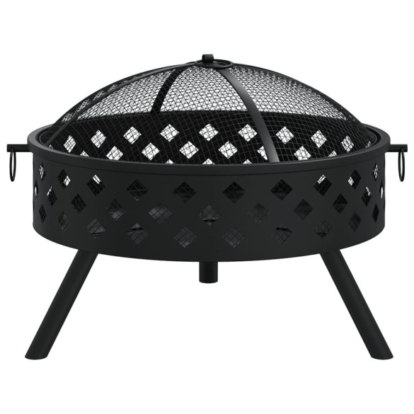 Vatră de Foc XXL, 58 cm, Oțel - Comandă cu Livrare Gratuită Vatră de Foc XXL, 58 cm, Oțel - Comandă cu Livrare Gratuită