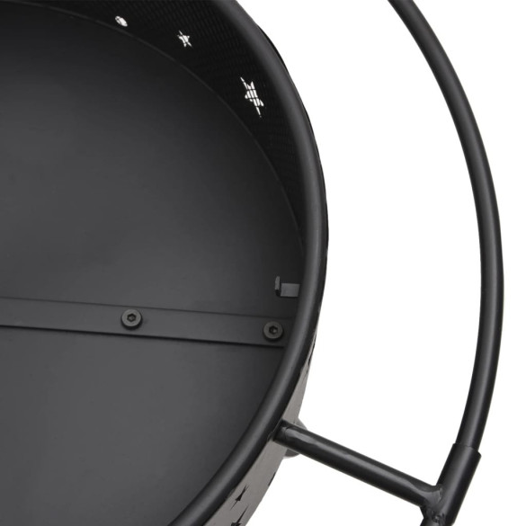 Vatră de Foc XXL din Oțel - Livrare Gratuită