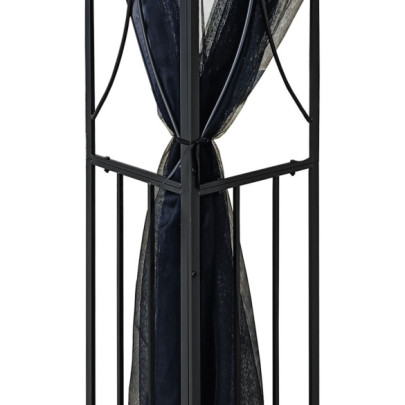 Foișor Grădină Antracit 4x3m - Oțel Rezistent | Livrare Gratuită