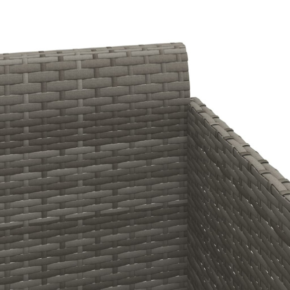 Șezlong Poliratan cu Perne - Livrare Gratuită în 7-9 Zile