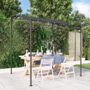 Copertină Antracit 2x2,3 m - Rezistentă la UV și Apă