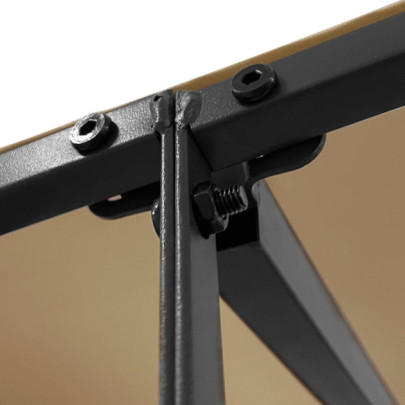 Baldachin Gri Taupe 2x2,3 m - Rezistent la UV și Apă | Livrare Gratuită