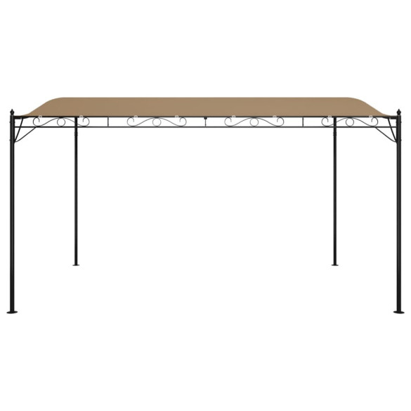 Baldachin Gri Taupe 4x3m - Acoperiș Exterior Rezistent