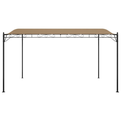 Baldachin Gri Taupe 4x3m - Acoperiș Exterior Rezistent