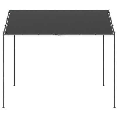 Cort Pavilion Antracit 3x3m - Oțel și Material Textil Rezistent
