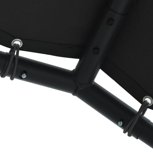 Cort Pavilion Antracit 3x3m - Oțel și Material Textil Rezistent