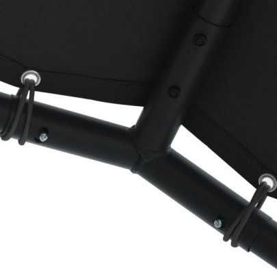 Cort Pavilion Antracit 3x3m - Oțel și Material Textil Rezistent