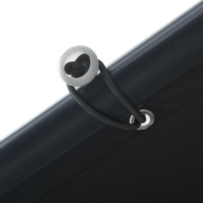 Cort Pavilion Antracit 3x3m - Oțel și Material Textil Rezistent