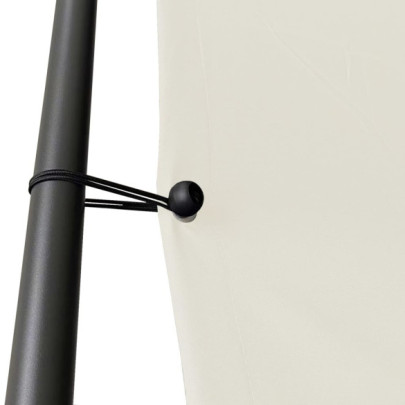 Foișor Alb 3x3m - Cort Exterior Rezistent la Apă