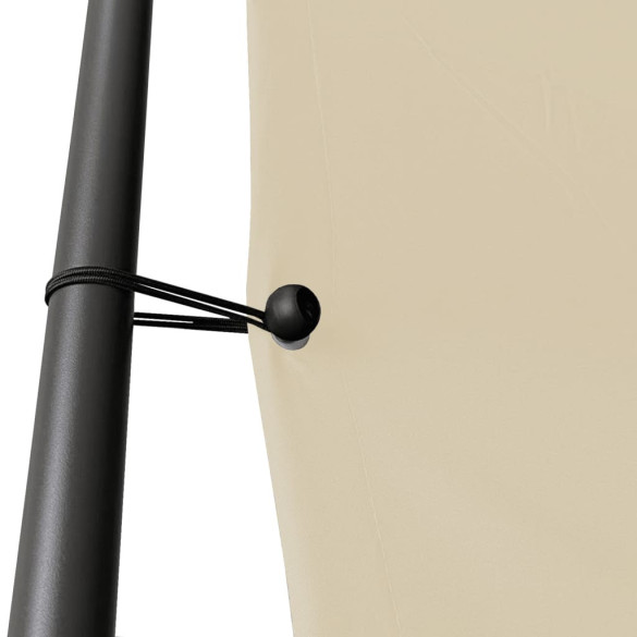 Foișor Bej 3x3m - Cort Garden Rezistent la Apă | Livrare Gratuită