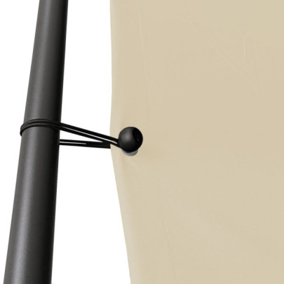 Foișor Bej 3x3m - Cort Garden Rezistent la Apă | Livrare Gratuită