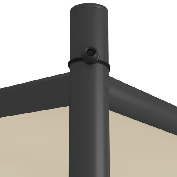 Foișor Bej 3x3m - Cort Garden Rezistent la Apă | Livrare Gratuită