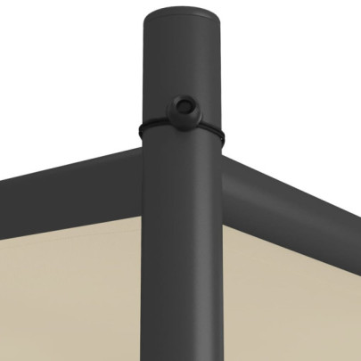 Foișor Bej 3x3m - Cort Garden Rezistent la Apă | Livrare Gratuită