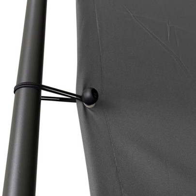 Foișor Antracit 4x4m - Cort Exterior Rezistent la Apă