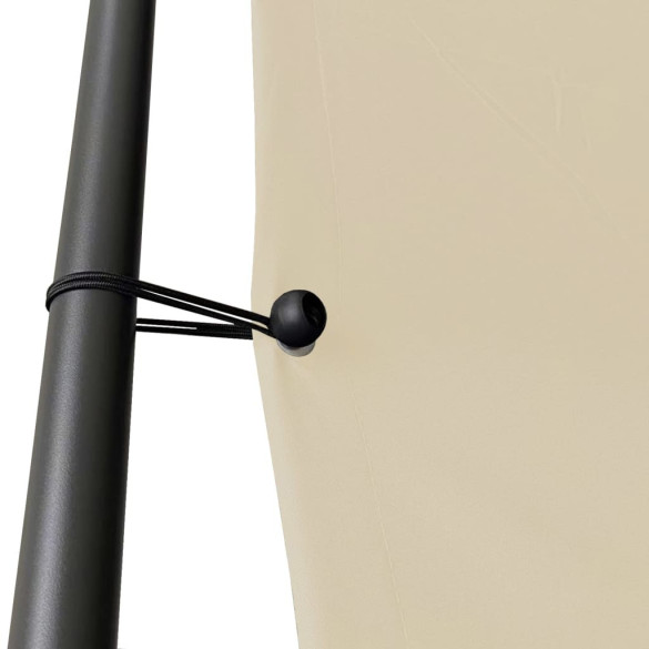 Foișor 4x4m Bej - Cort Grădină Rezistent - Livrare Gratuită