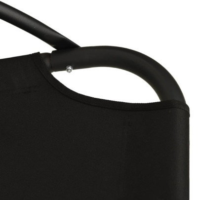 Scaun Balansoar Grădină cu Pernă - Oxford și Oțel | Livrare Gratuită