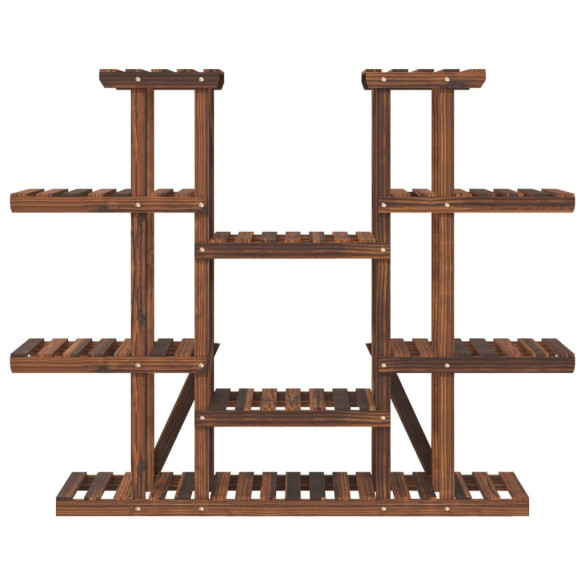 Suport Flori din Lemn Masiv de Brad - 110 cm