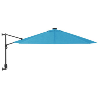 Umbrelă Soare Montată Perete 290 cm - Albastru Marin