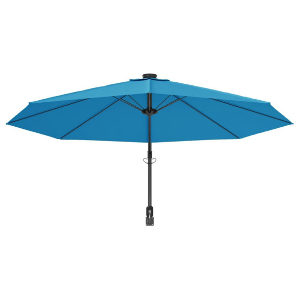 Umbrelă Soare Montată Perete 290 cm - Albastru Marin