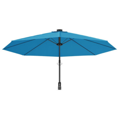 Umbrelă Soare Montată Perete 290 cm - Albastru Marin