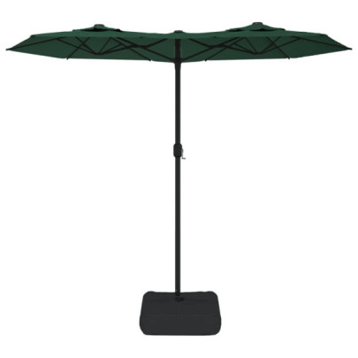 Umbrelă de Soare cu Două Capete - Verde, Protecție UV