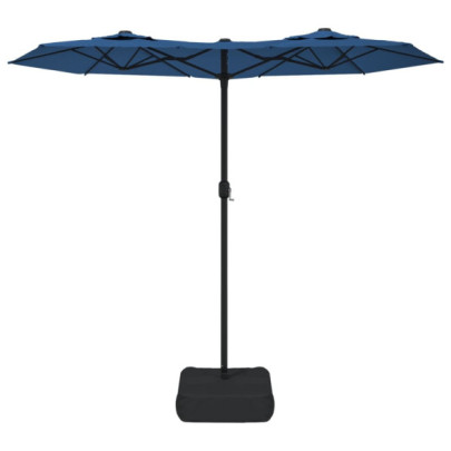 Umbrelă Grădină Două Capete - Albastru Azuriu 316x240cm