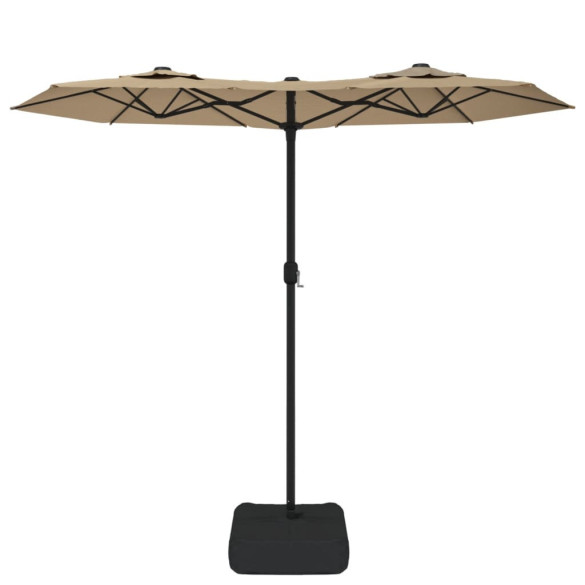 Umbrelă de Grădină cu LED-uri | Două Capete | Protecție UV