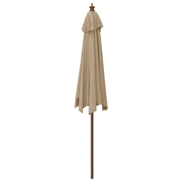 Umbrelă de soare grădină lemn | Protecție UV | 299x240cm Umbrelă de soare grădină lemn | Protecție UV | 299x240cm