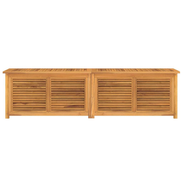 Ladă Depozitare Grădină Lemn Masiv Tec - Geantă PE