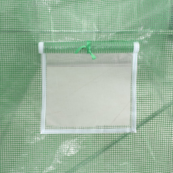 Seră Verde 4m² cu Cadru Oțel | Livrare Gratuită Seră Verde 4m² cu Cadru Oțel | Livrare Gratuită