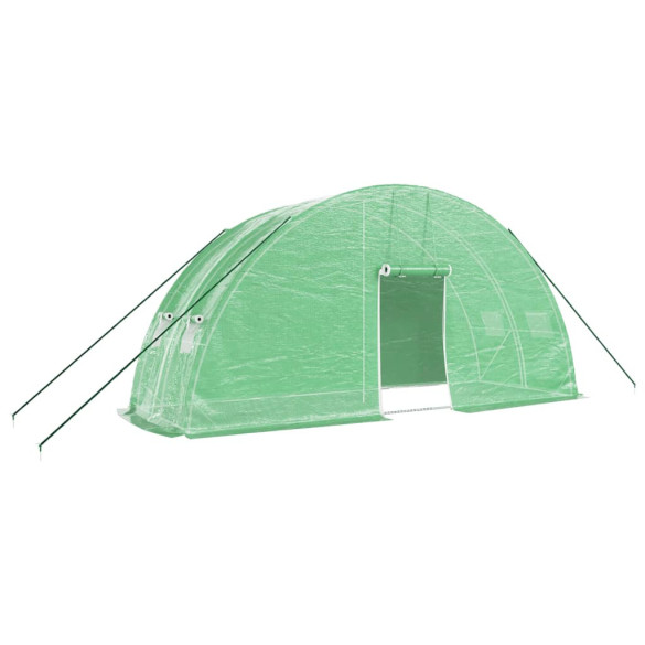 Seră Verde de Oțel - 12 m² - Protecție Plante Seră Verde de Oțel - 12 m² - Protecție Plante