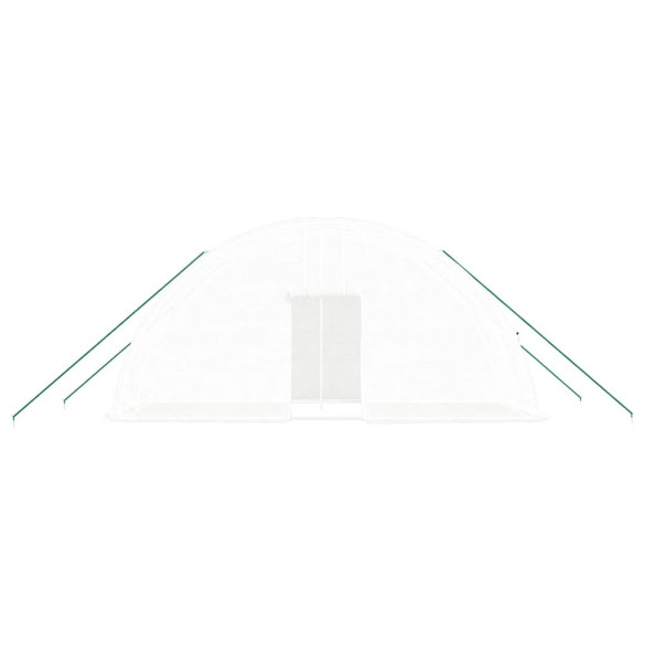 Seră Albă Profesională - 12 m² - Livrare Gratuită Seră Albă Profesională - 12 m² - Livrare Gratuită