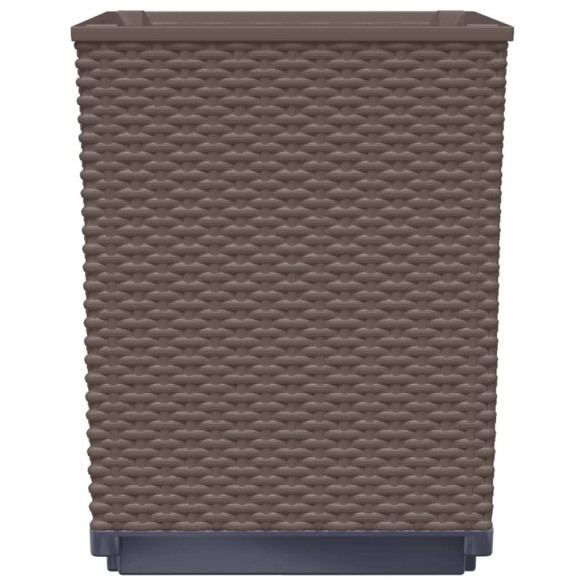 Set 4 Jardiniere Maro Polipropilenă - Livrare Gratuită