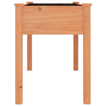 Jardinieră cu Căptușeală - Lemn Masiv Brad - Livrare Gratuită