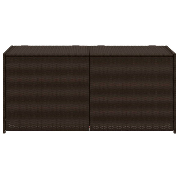 Ladă Depozitare Grădină Maro Poliratan 283L - Rezistentă