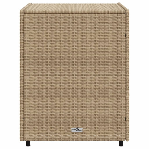 Dulap Grădină Bej - Depozitare Exterior Poliratan | Comandă Acum