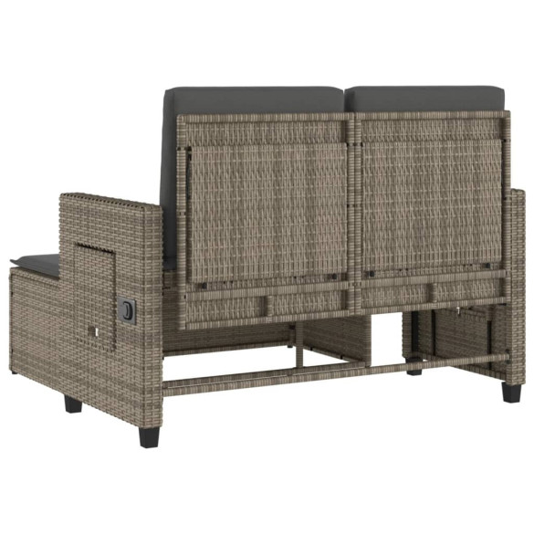 Bancă Grădină Rabatabilă cu Perne - Canapea Extensibilă