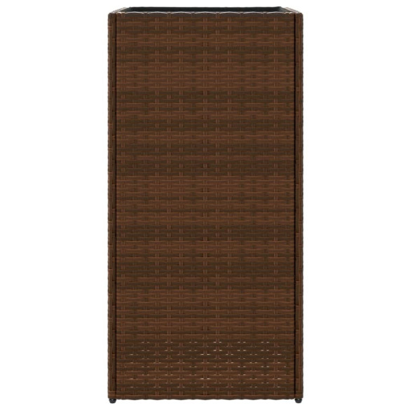 Jardinieră Grădină Poliratan Maro - 40x40x80 cm